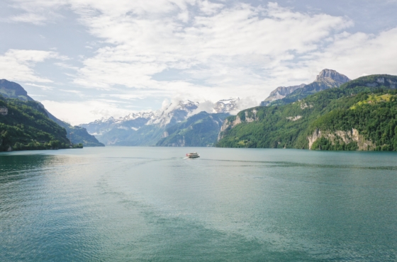 Blick Richtung Vierwaldstättersee