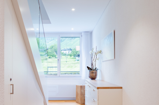 Korridor mit Einbauschrank Obergeschoss