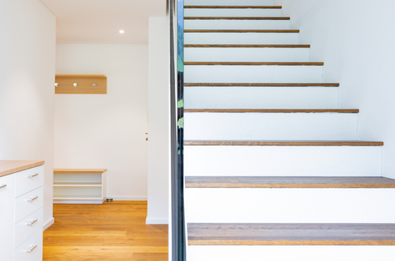 Treppe ins Attikageschoss