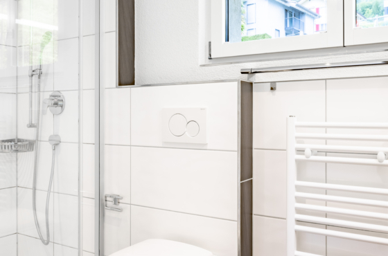 Badezimmer im EG mit Dusche