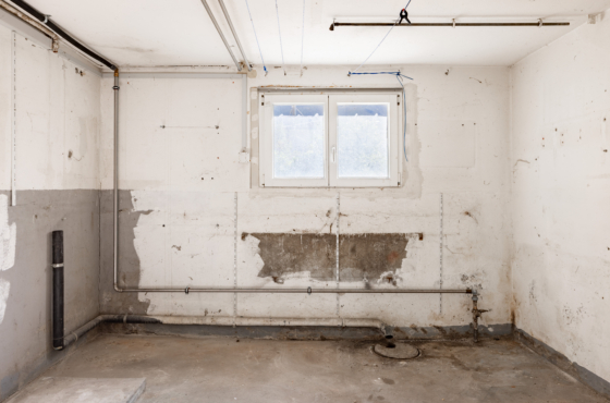 Abstellraum und Waschraum im EG