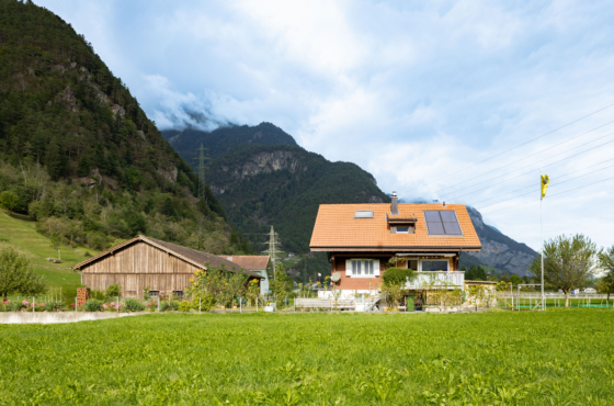Einfamilienhaus mit Balkon