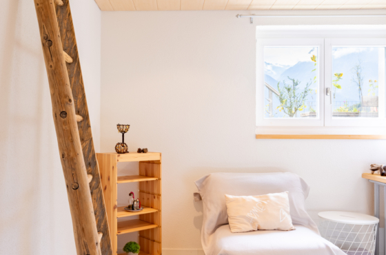 Zusätzliches Schlafzimmer im EG